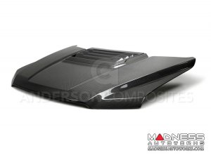 Ford Raptor Carbon Fiber Hood - OE Style - Gloss by Anderson Composites Ford Raptor Carbon Fiber Hood - OE Style - Gloss by Anderson Composites